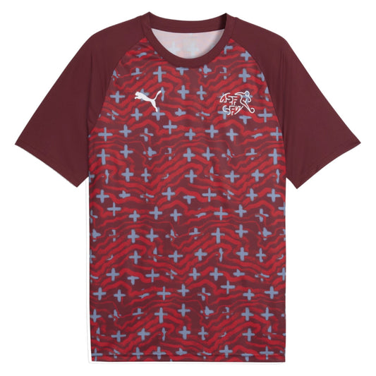 2026-2027 Switzerland Warm Up Jersey (Red)_1