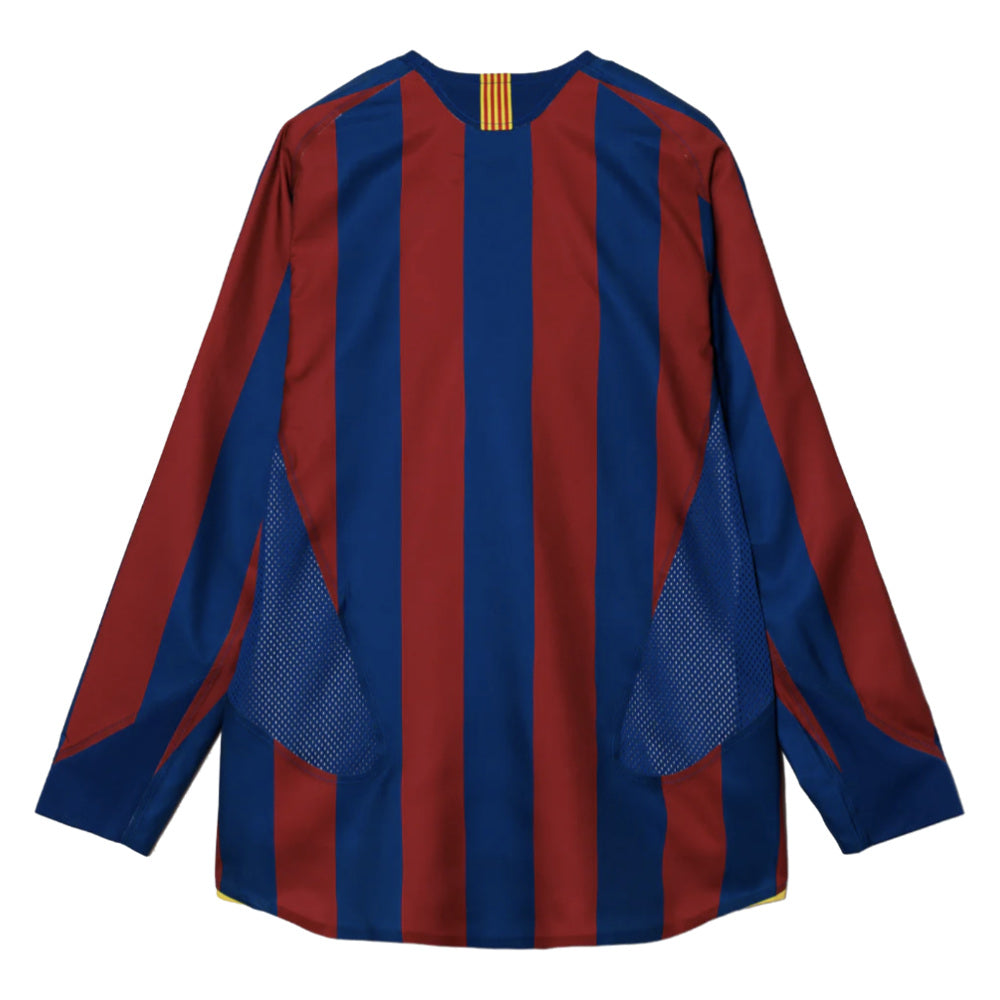 2005-2006 Barcelona T90 Reissue LS Home Shirt_2