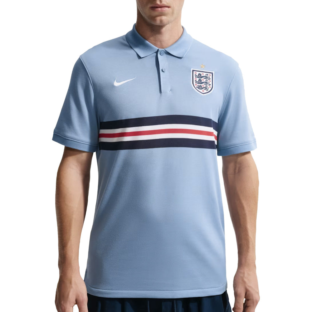 2026-2027 England The Nike Football Polo Shirt (Work Blue)_1