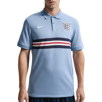 2026-2027 England The Nike Football Polo Shirt (Work Blue)_1