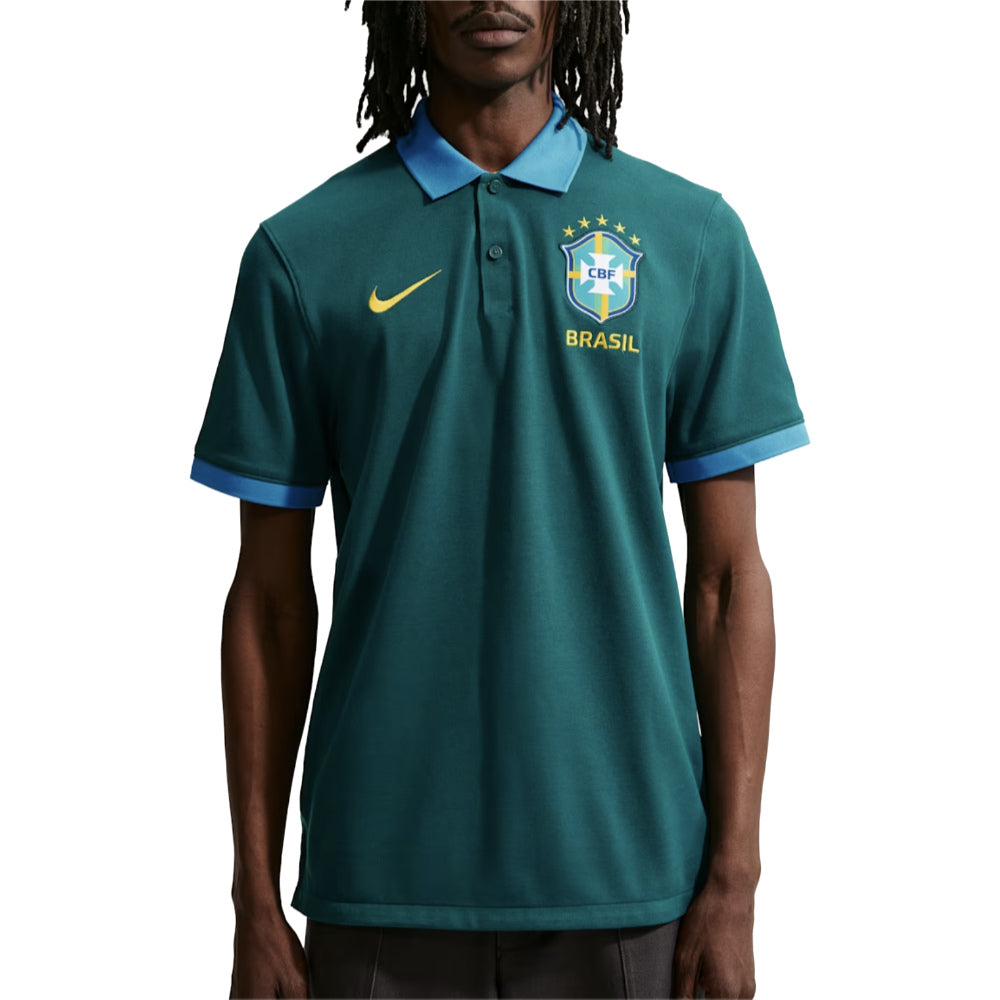 2026-2027 Brazil The Nike Polo Shirt (Geode Teal)_1