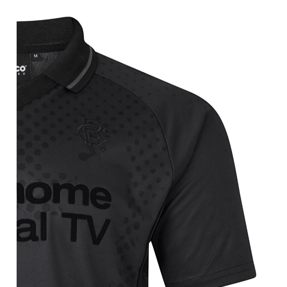 2002-2003 Rangers Retro Home Blackout Shirt_2