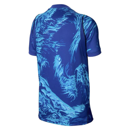 2026-2027 England Home Goalkeeper Shirt (Blue) - Kids_2