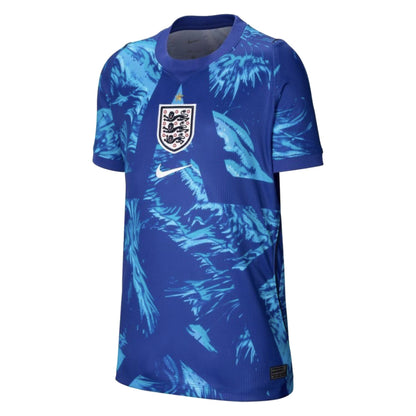 2026-2027 England Home Goalkeeper Shirt (Blue) - Kids_2