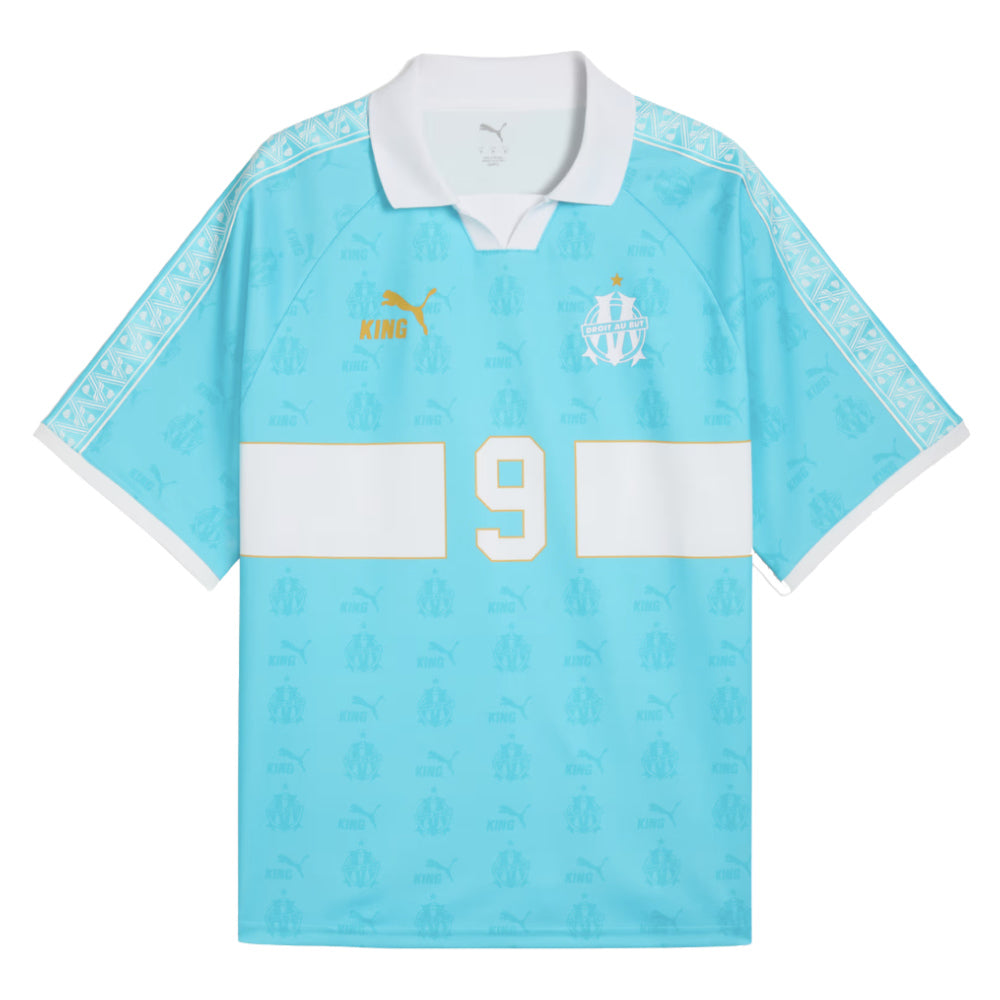 2026 Marseille KING Retro Jersey (Aqua)_2