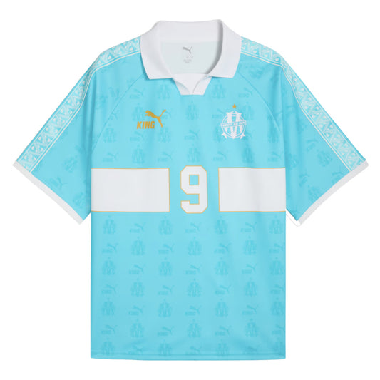 2026 Marseille KING Retro Jersey (Aqua)_2