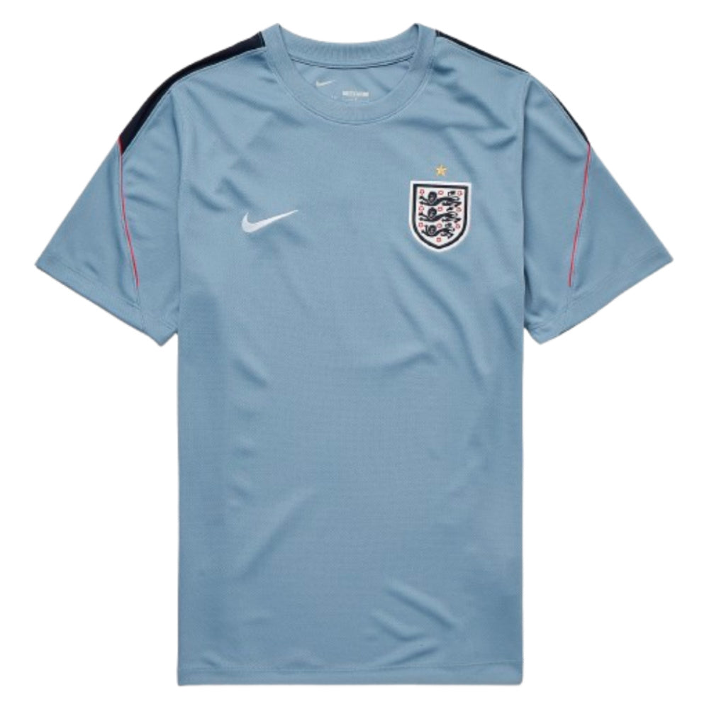 2026-2027 England Strike Training Shirt (Work Blue)_2