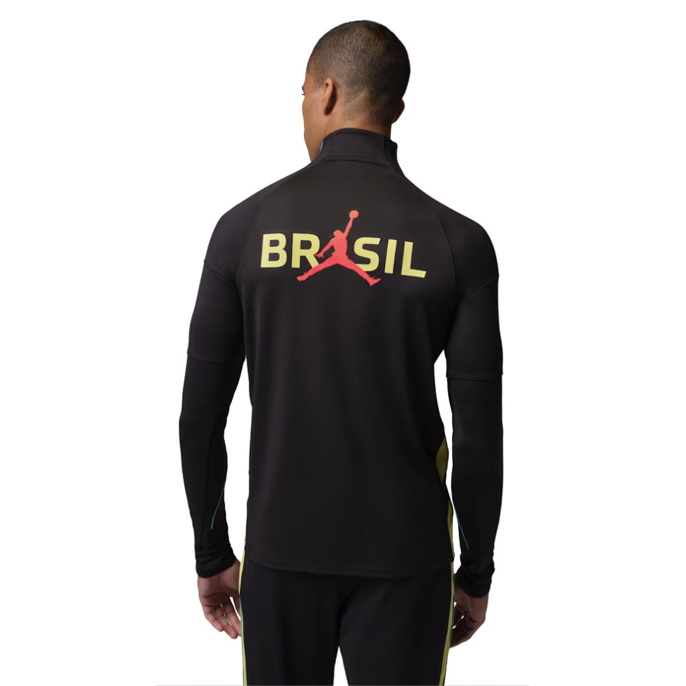 2026-2027 Brazil Strike Dri-Fit Drill Top (Black)_2