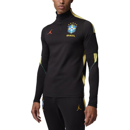 2026-2027 Brazil Strike Dri-Fit Drill Top (Black)_2