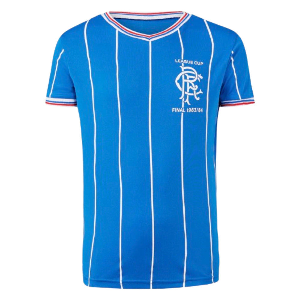 1983-1984 Rangers League Cup Final Home Shirt - Kids_0