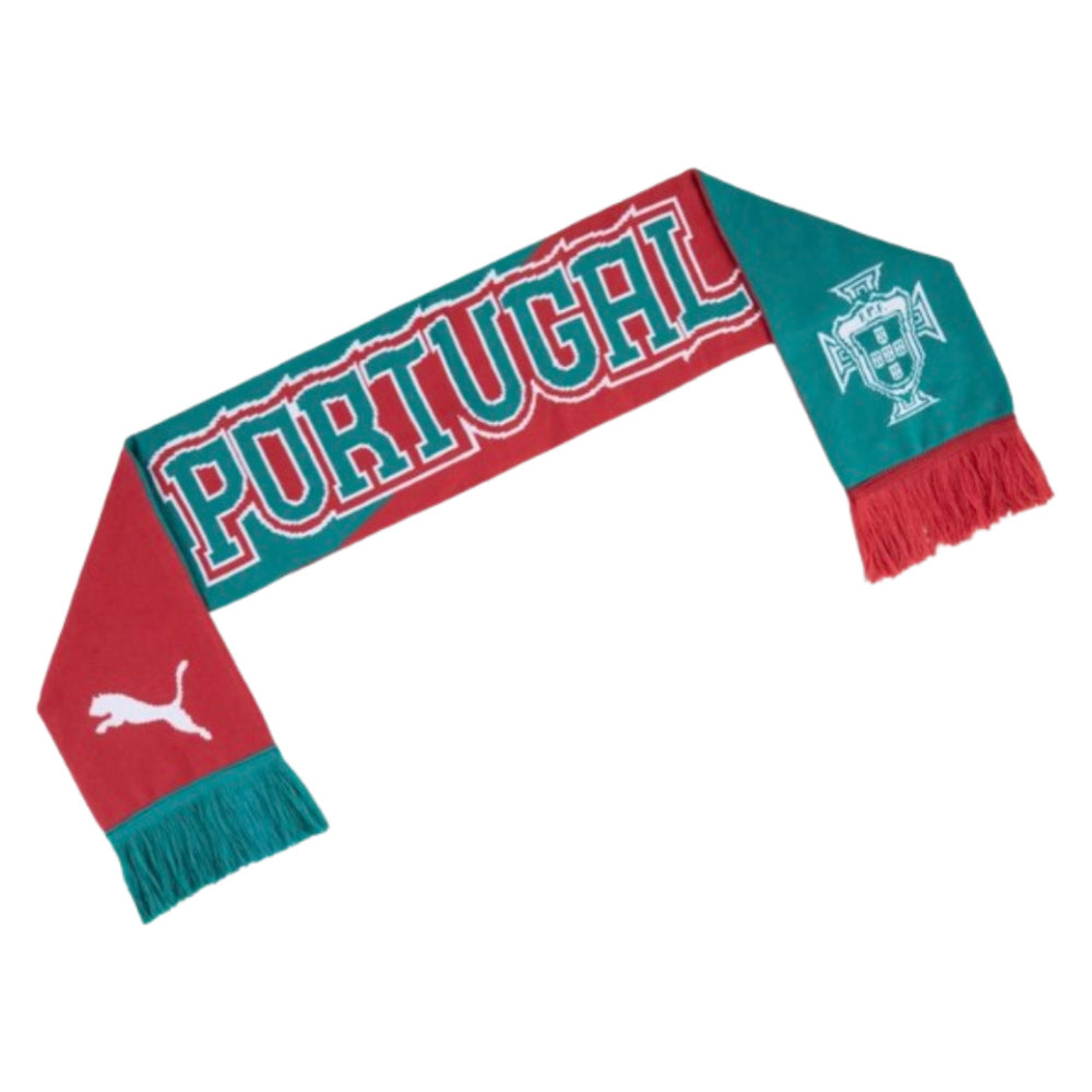 2026-2027 Portugal ftblCulture Scarf (Red/Green Lagoon)_1