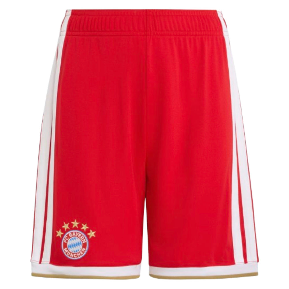2026-2027 Bayern Munich Home Shorts (Red) - Kids_2