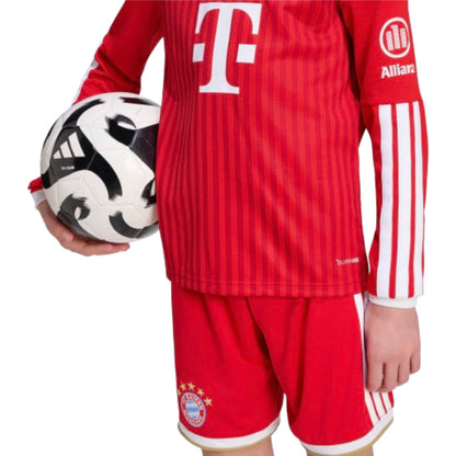 2026-2027 Bayern Munich Long Sleeve Home Shirt (Kids)_2