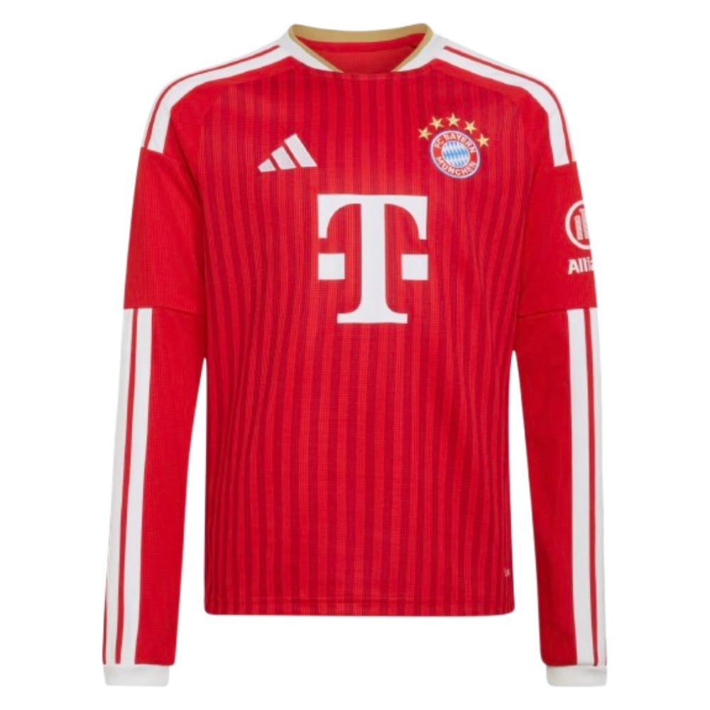 2026-2027 Bayern Munich Long Sleeve Home Shirt (Kids)_2