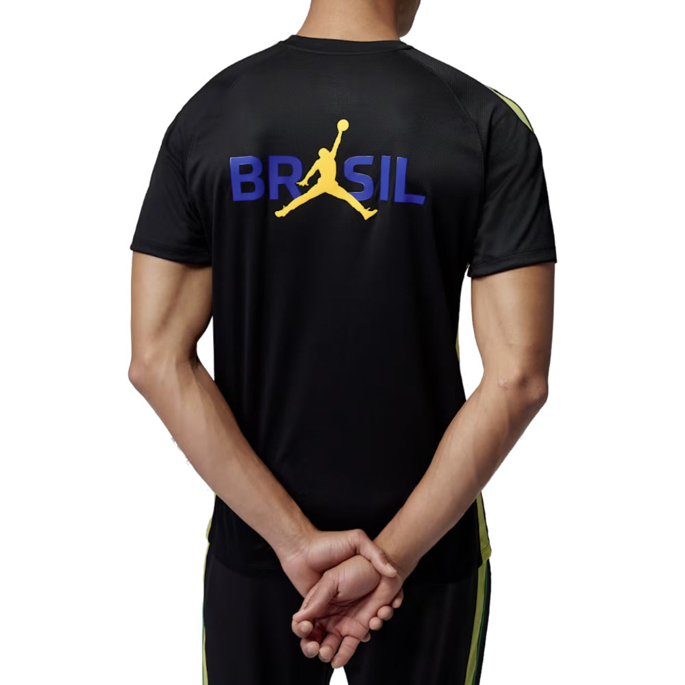 2026-2027 Brazil Strike Jordan Dri-FIT Training Shirt (Black)_3