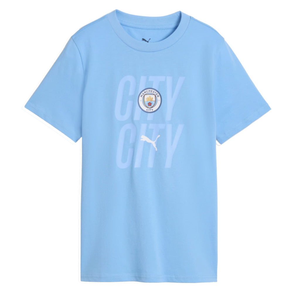 2026-2027 Man City FtblCulture Tee (Light Blue) - Kids_1