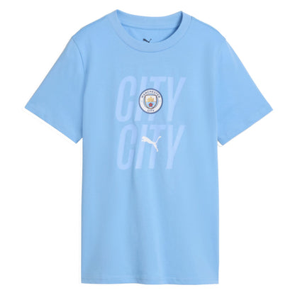 2026-2027 Man City FtblCulture Tee (Light Blue) - Kids_1
