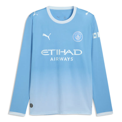 2026-2027 Man City Home Long Sleeve Shirt_1