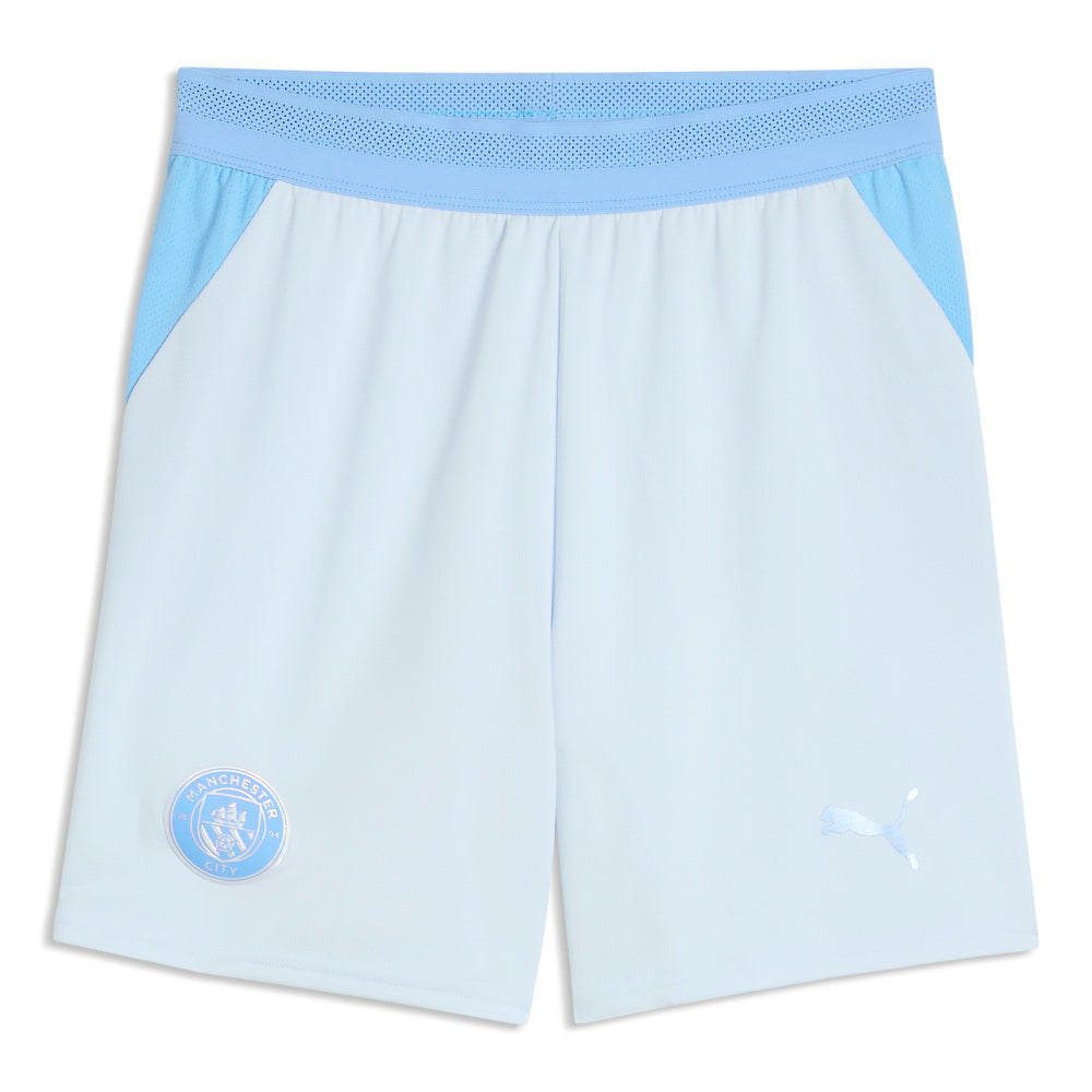 2026-2027 Man City Home Shorts (Icy Blue) - Kids_1