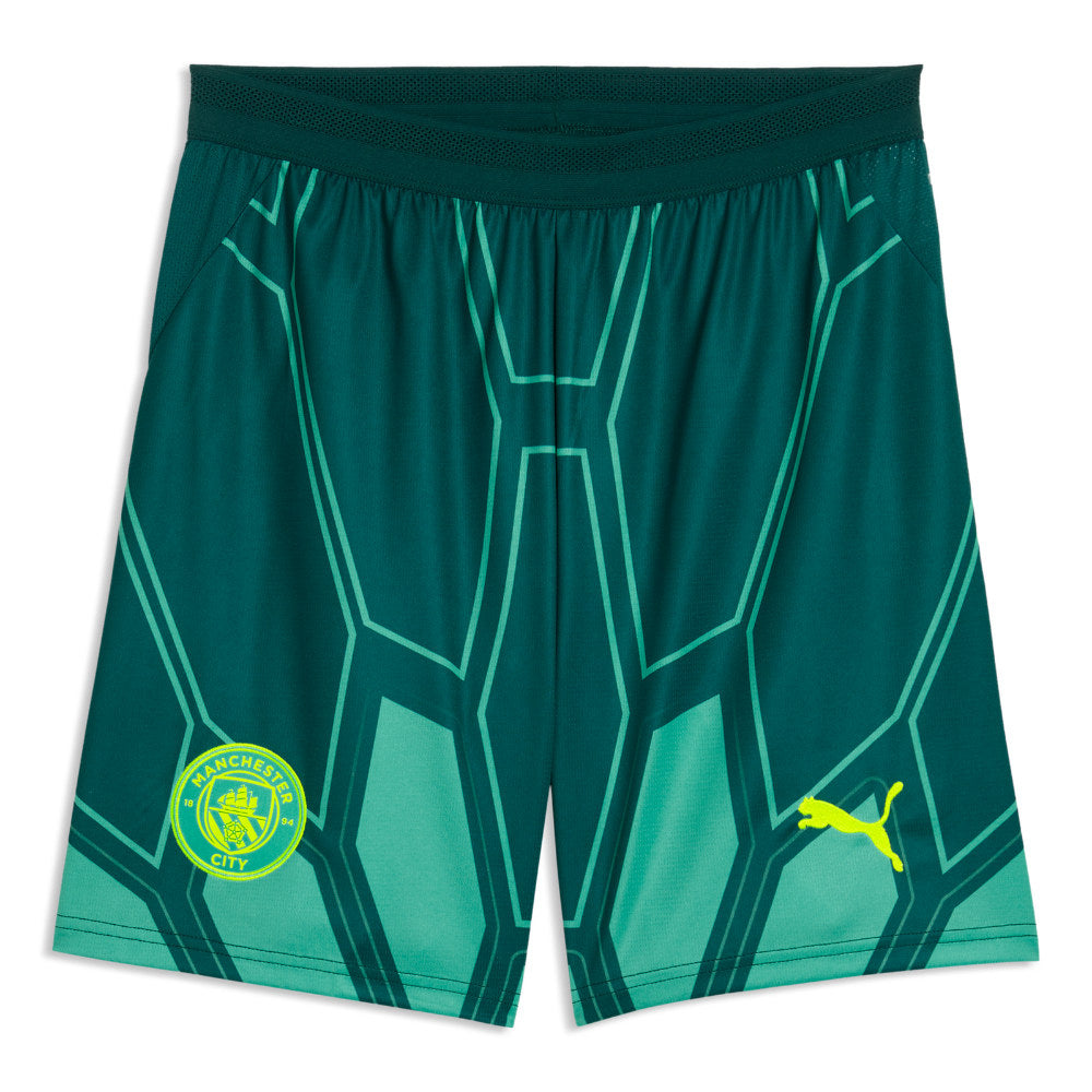 2026-2027 Man City Home Goalkeeper Shorts (Green)_1