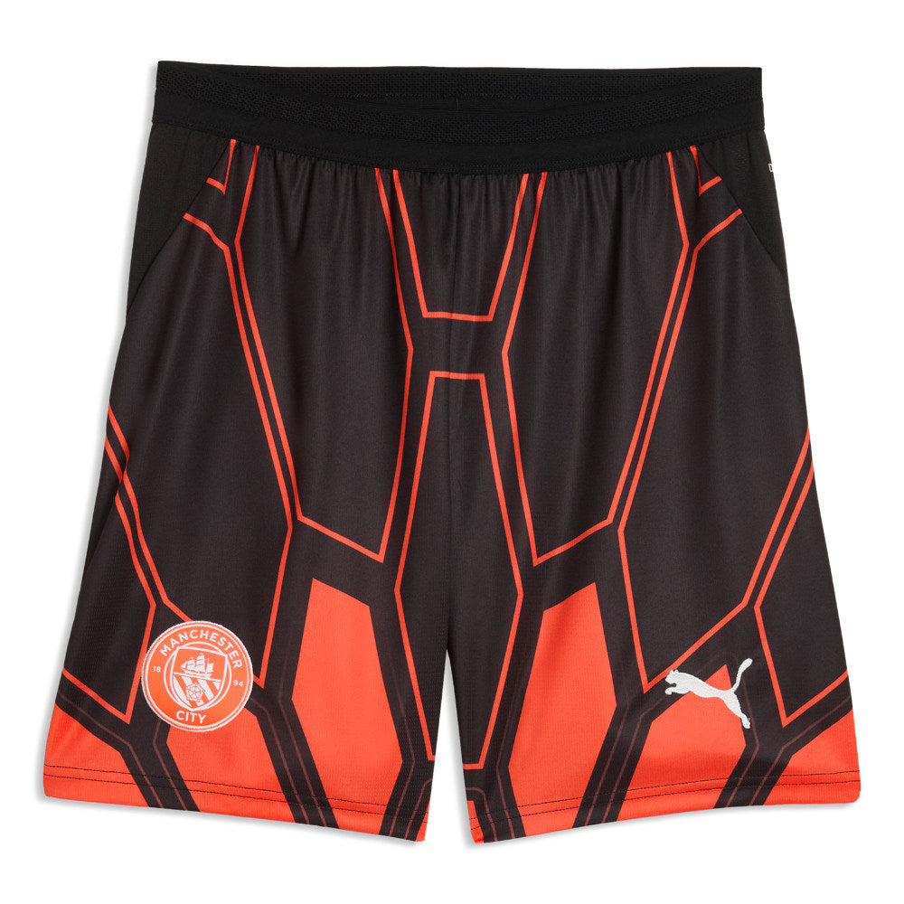2026-2027 Man City Home Goalkeeper Shorts (Red)_1