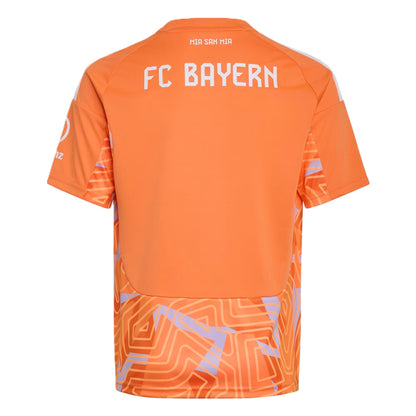 2026-2027 Bayern Munich Home Goalkeeper Shirt (Orange) - Kids_1