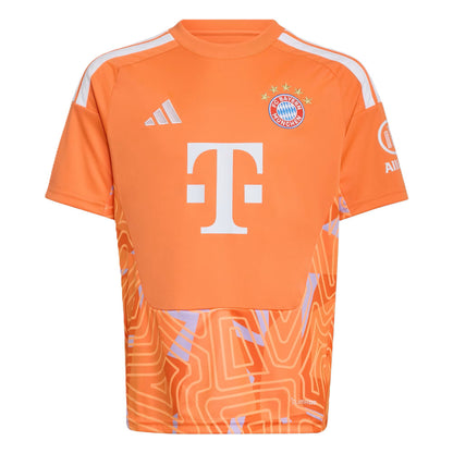 2026-2027 Bayern Munich Home Goalkeeper Shirt (Orange) - Kids_1