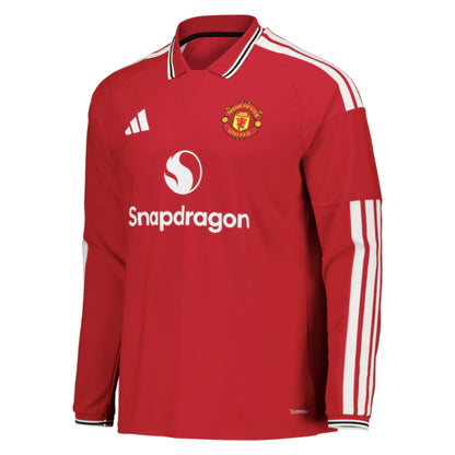 2026-2027 Man Utd Authentic Long Sleeve Home Shirt_3