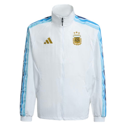 2026-2027 Argentina Anthem Jacket (White) - Kids_1