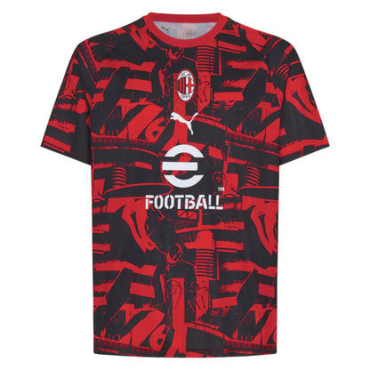 2026-2027 AC Milan Warm Up Jersey (Red)_2