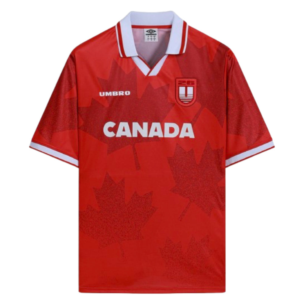 Canada UMBRO World Cup 26 Football Shirt_3