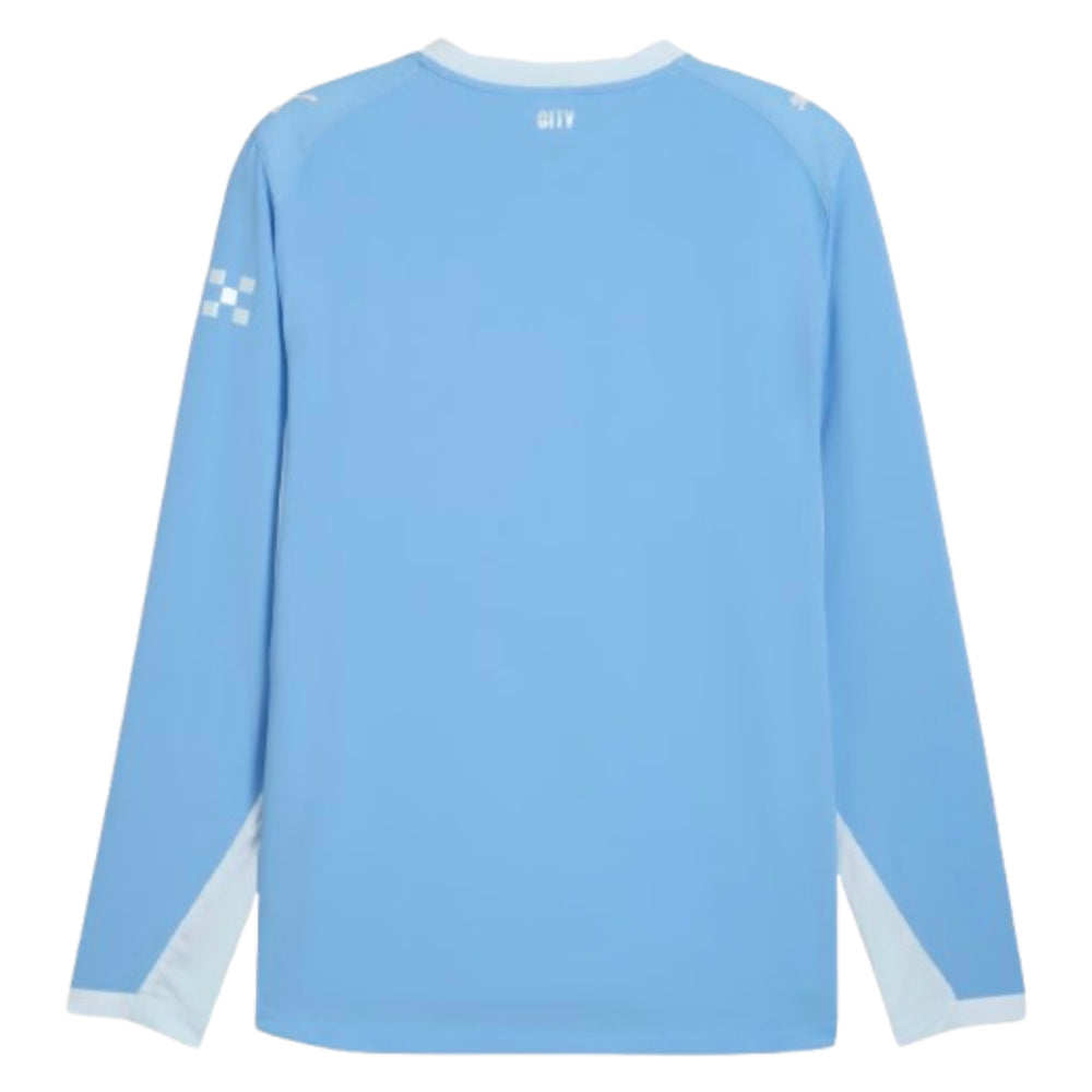 2026-2027 Man City Authentic Long Sleeve Home Shirt_2