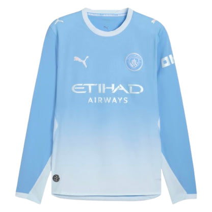 2026-2027 Man City Authentic Long Sleeve Home Shirt_2