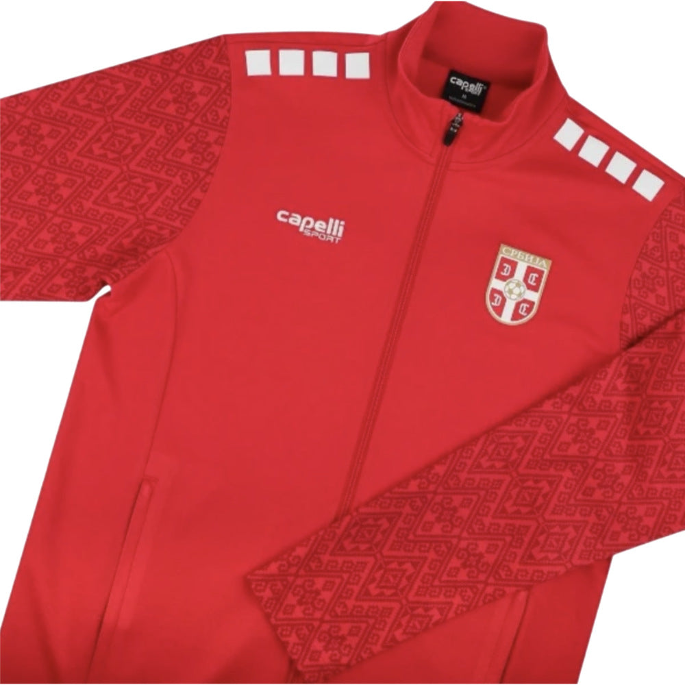 2025-2026 Serbia Anthem Jacket (Red)_2