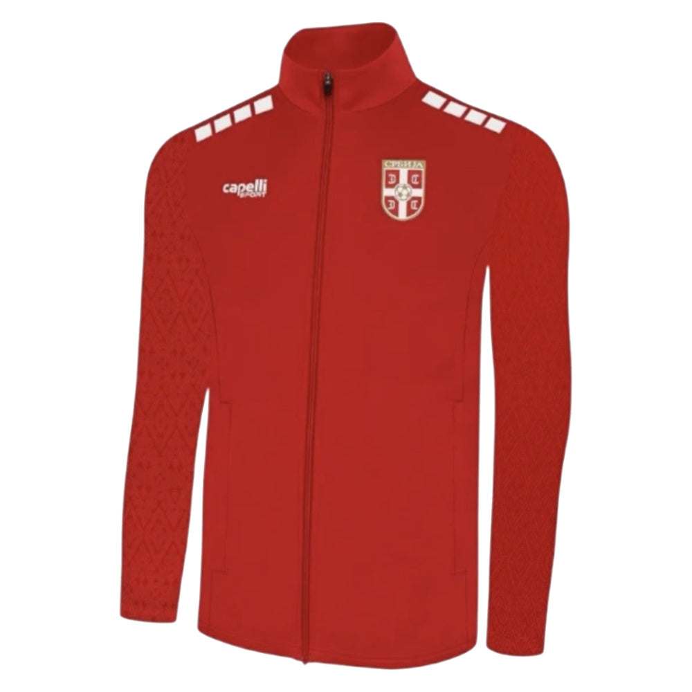 2025-2026 Serbia Anthem Jacket (Red)_2