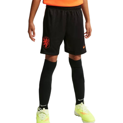 2026-2027 Netherlands Home Shorts (Black) - Kids_1