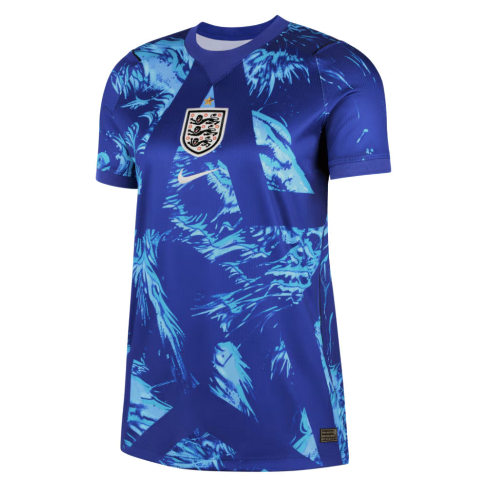 2026-2027 England Home Goalkeeper Shirt (Blue) - Womens_2