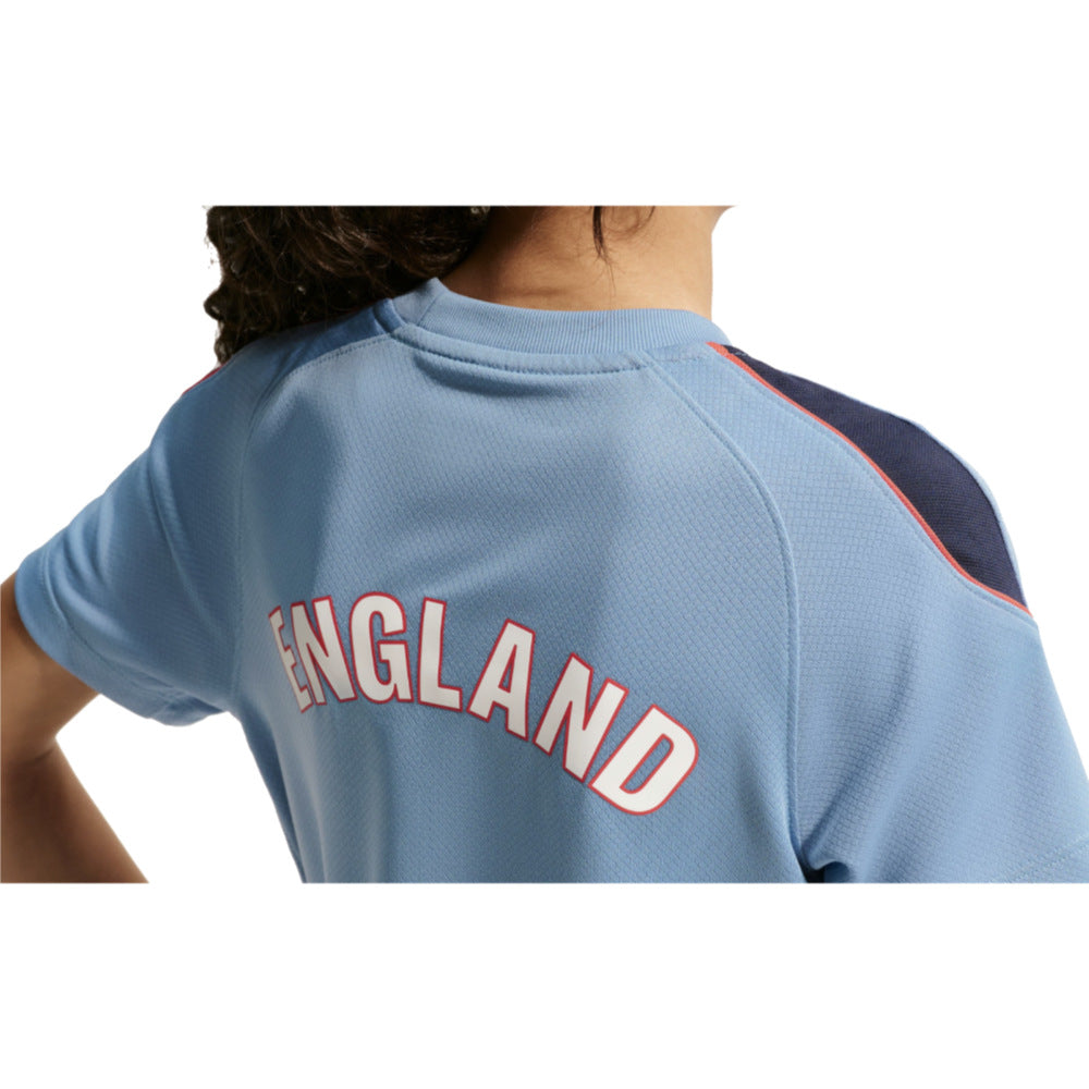 2026-2027 England Strike Training Shirt (Work Blue) - Kids_2