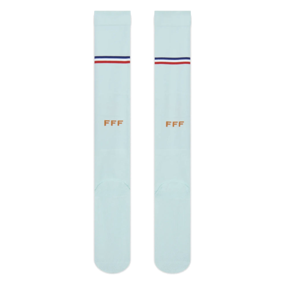 2026-2027 France Away Socks (Ice Blue)_2