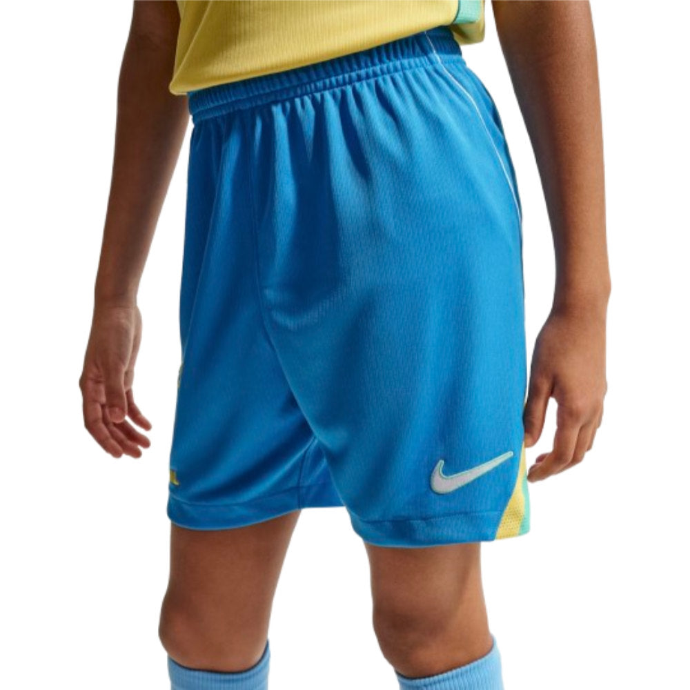 2026-2027 Brazil Home Shorts (Blue) - Kids_2