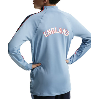 2026-207 England Drill Top (Work Blue) - Kids_1