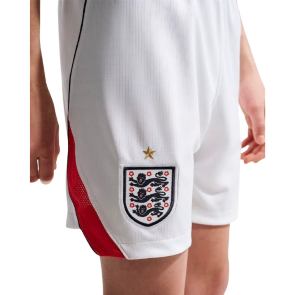 2026-2027 England Home Shorts (White) - Kids_2