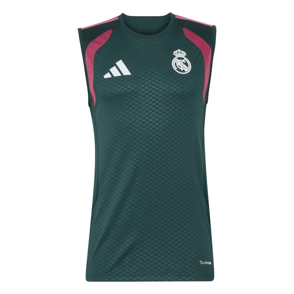 2026-2027 Real Madrid Sleeveless Training Jersey (Aurora Ivy)_0