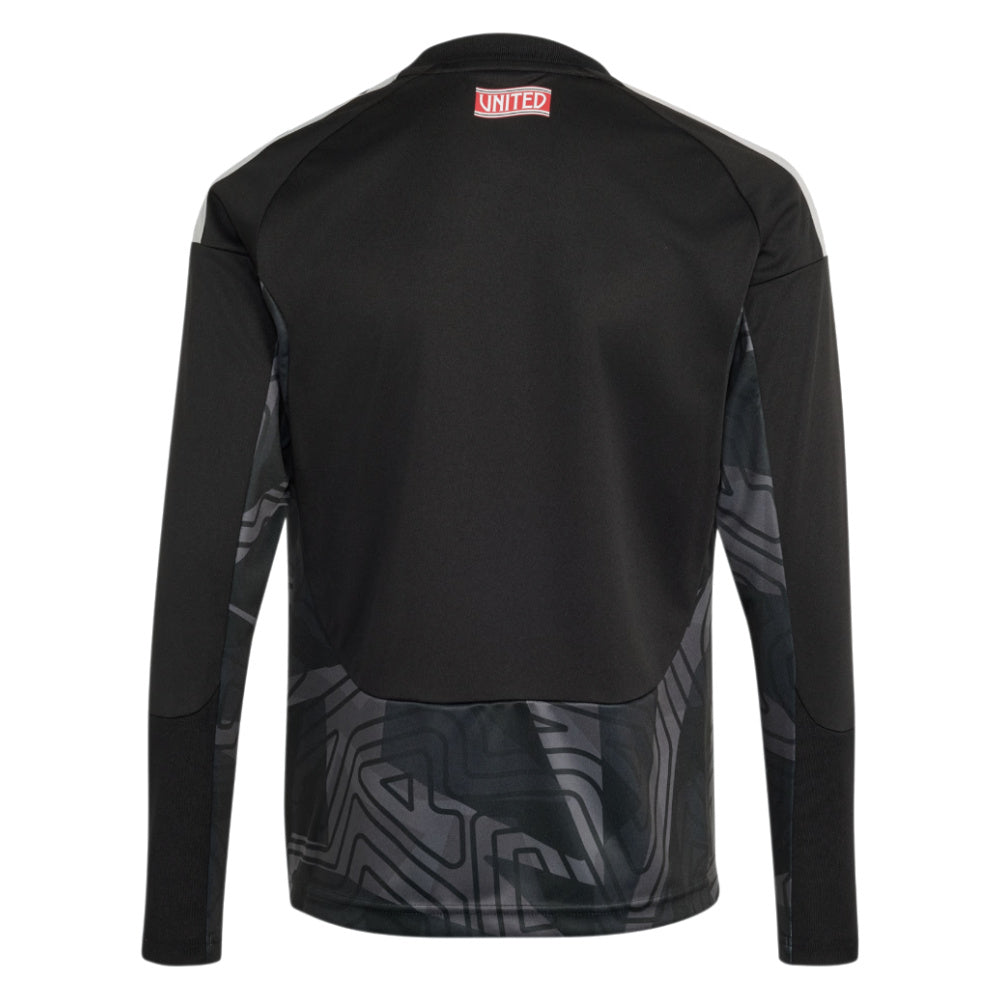 2026-2027 Man Utd Home Goalkeeper Shirt (Black) - Kids_1