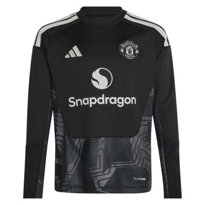 2026-2027 Man Utd Home Goalkeeper Shirt (Black) - Kids_0