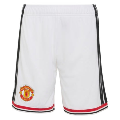 2026-2027 Man Utd Home Shorts (White) - Kids_0