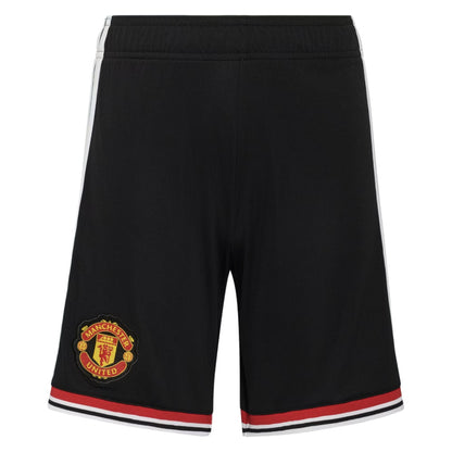 2026-2027 Man Utd Home Shorts (Black) - Kids_0