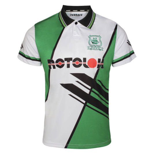 1995-1996 Plymouth Argyle Rotolok Retro Shirt_0