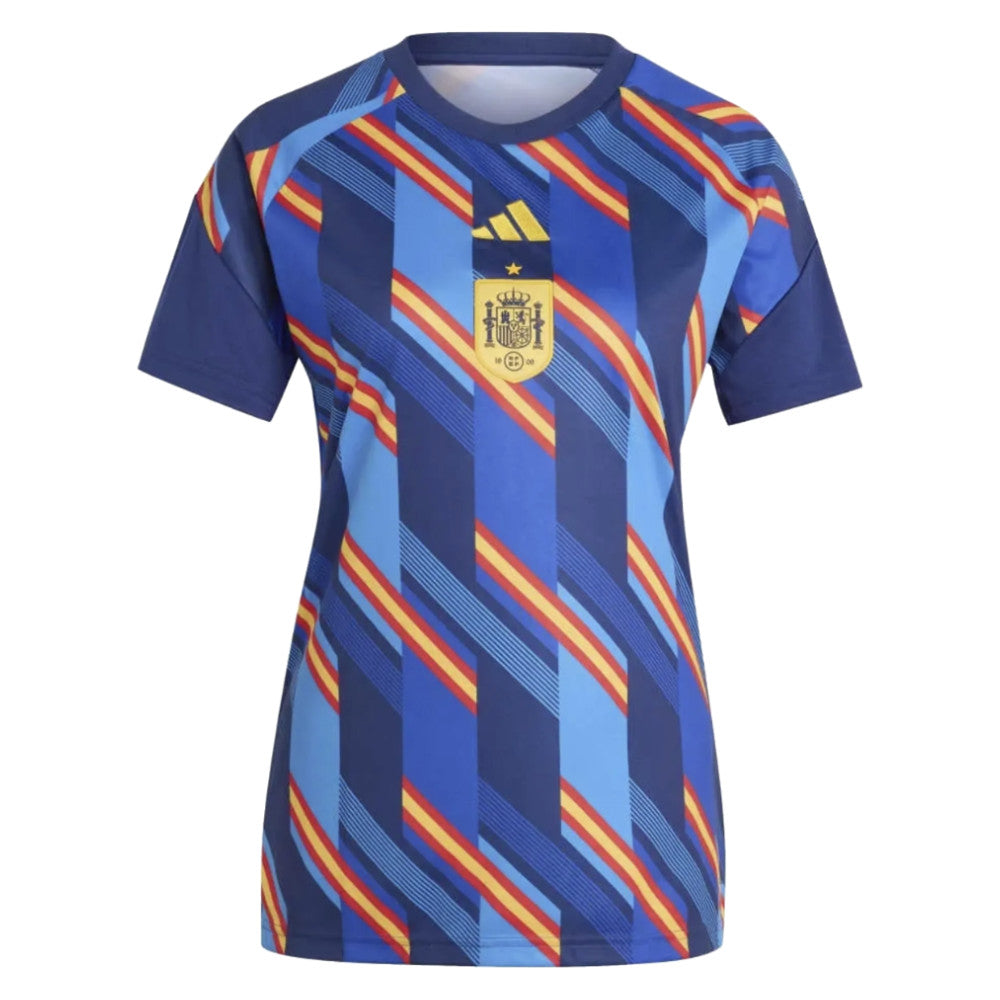 2026-2027 Spain Home Pre-Match Shirt (Dark Blue) - Womens_0