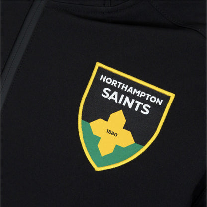 2025-2026 Northampton Saints Ath Softshell Hoody Jacket (Black)_2
